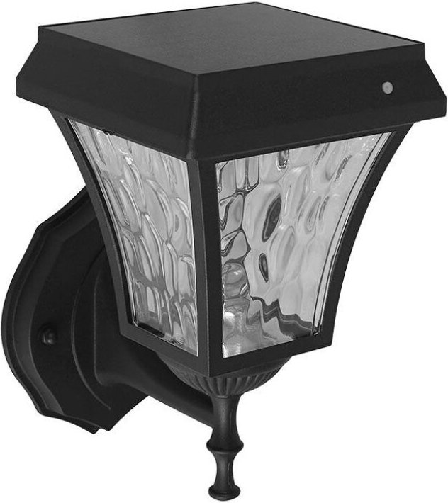 Samsung Solar led Wandleuchte, Mattschwarz, 3-in-1, IP65 - V-tac