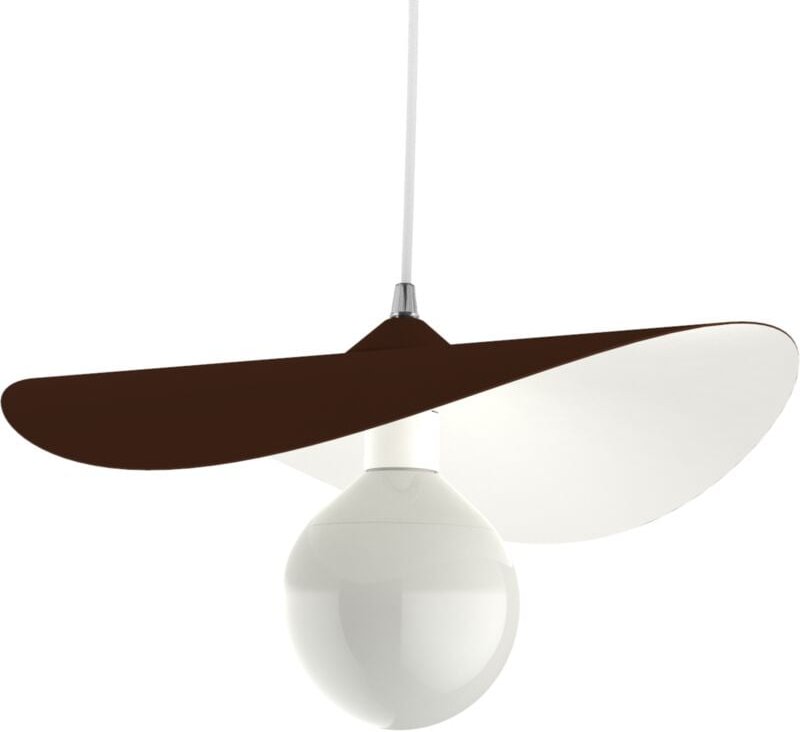 Piuma sospensione bicolore opaco