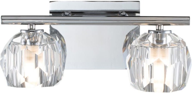 Quoizel Regalia Wandleuchte Chrom poliert, 3000K, IP44 - Elstead