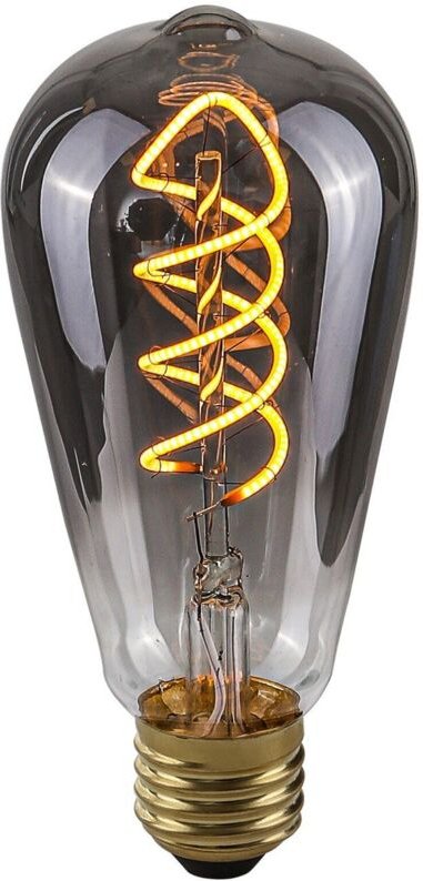 Retro-LED-Glühbirne E27 4W 2200K ST64 Spiralrauch 801551 ST64 Italux
