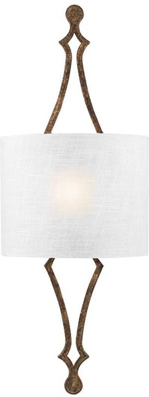 Thumbnail - Tilling - 1 Licht Innenwandleuchte Blattgold, E27 - Elstead