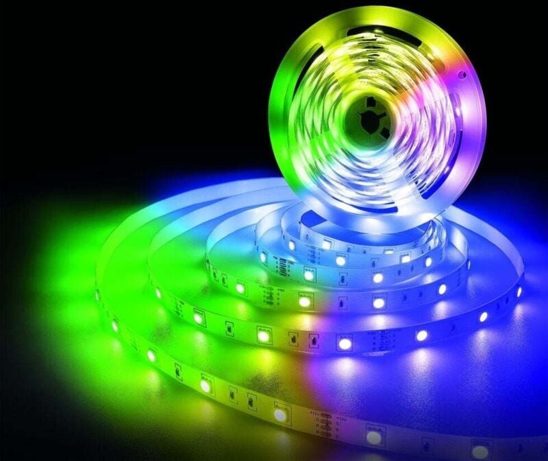 Megalight - led Stripe 5m Tuya Smart 24W, dimmbar, rgb LED-Stripe