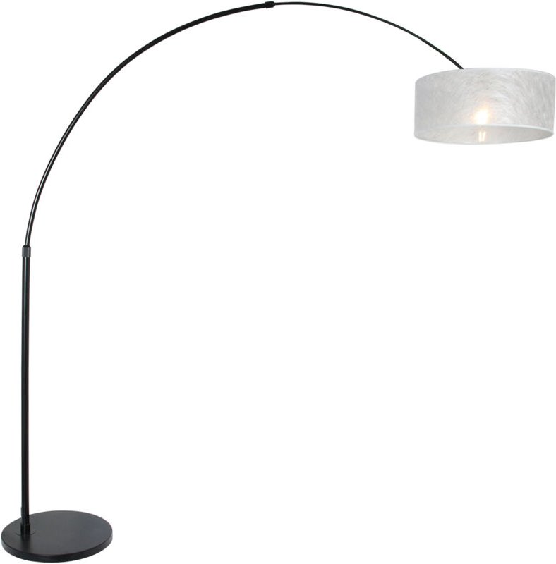 Thumbnail - Steinhauer - stehlampe - Sparkled Light - schwarz - metall stoff