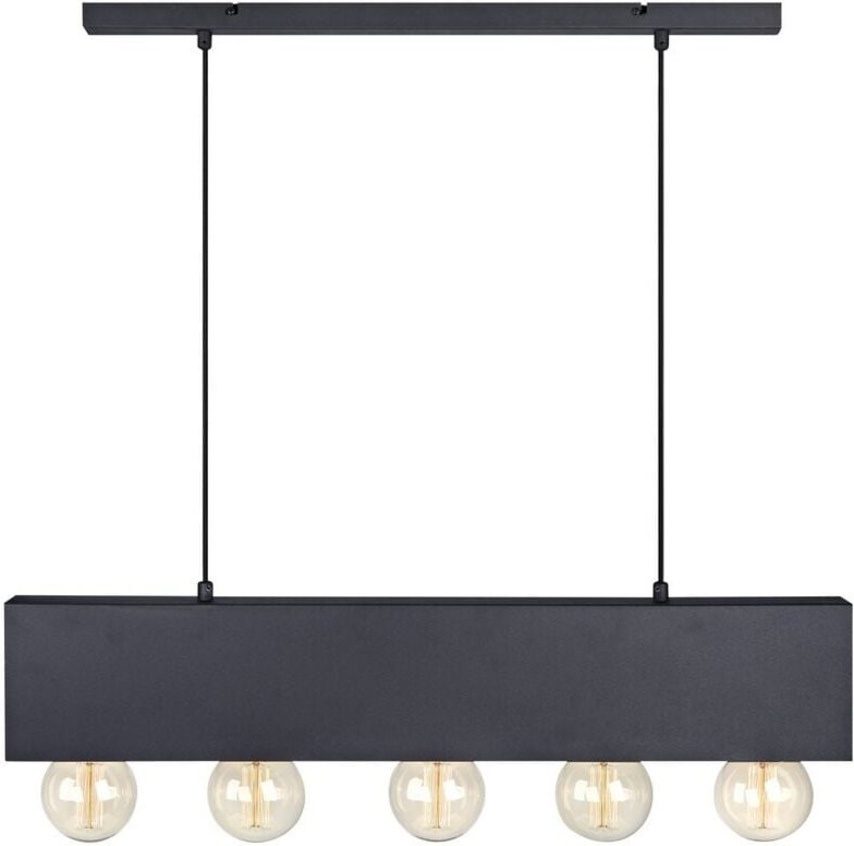 Markslojd - couture - 5 Lichtleiste Deckenpendelleuchte Schwarz, E27