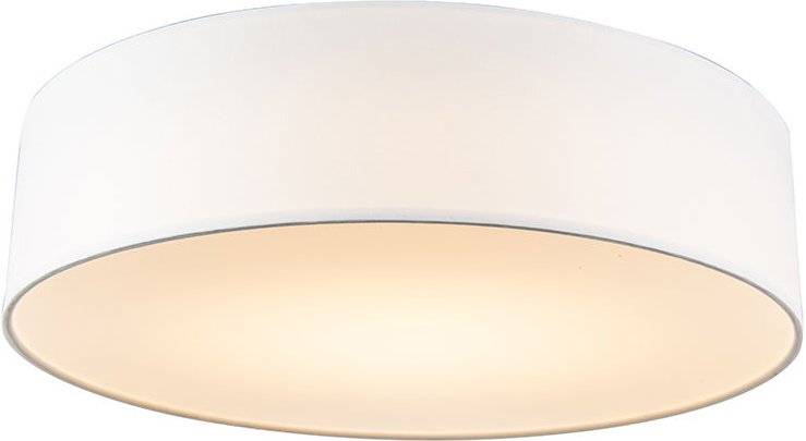 Deckenleuchte weiß 40 cm inkl. led - Drum led