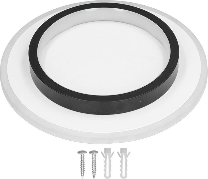 VGEBY LED-Deckenleuchte, 85 bis 265 V, schlichtes und modernes Design, innovative schwarze Deckenleuchte für Flur, Schla...