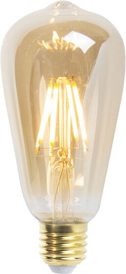 Luedd - E27 dimmbare LED-Glühlampe ST64 goldline 5W 380 lm 2200K