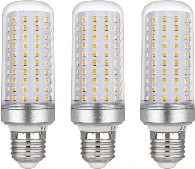 YMYNYE27 LED-Maiskolbenlampe 30 W, AC 175–265 V, Warmweiß 3000 K, 2500 lm, nicht dimmbar, entspricht 300 W Halogenlampe,...