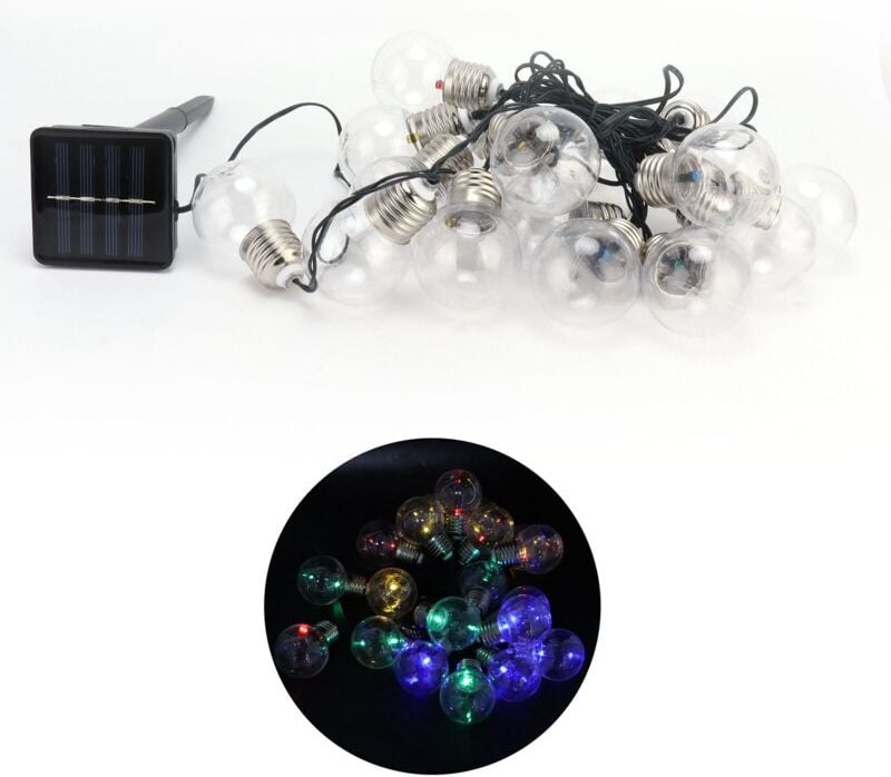 Lichterketten, sanftes Licht ohne Blendung, Lichterketten für Innenhöfe und Strände