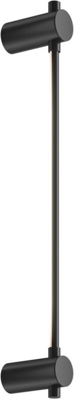 Wandlampe Wandleuchte Flurlampe schwarz led Alu Wohnzimmerleuchte h 63,5 cm