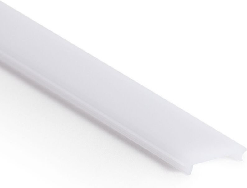 10 Meter Abdeckung für Aluminiumprofil kompatibel mit Ref. 129031 Transluzentes Weiß