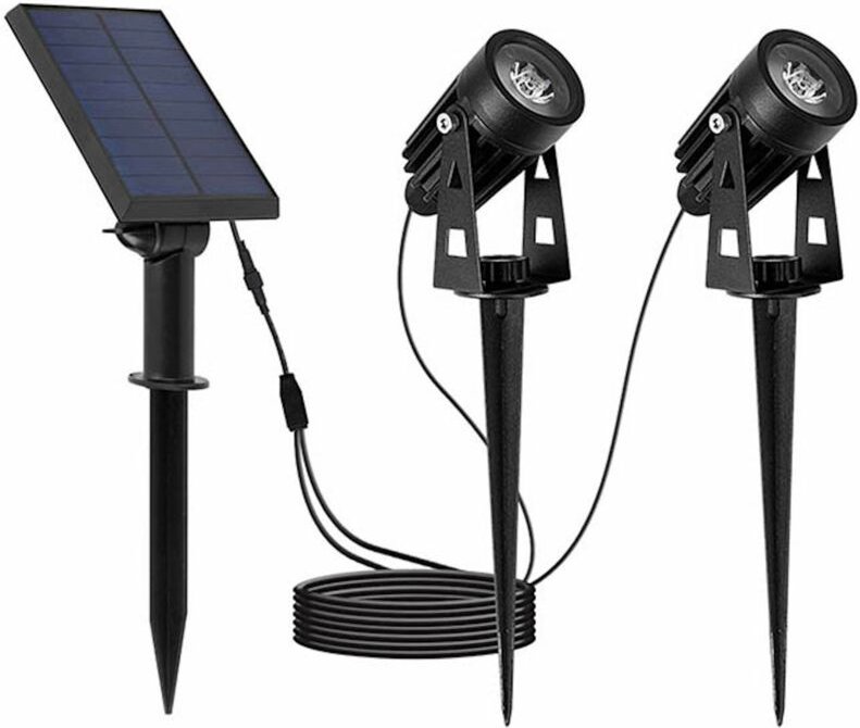 Doppelte Solarpsots Verbundene roundy 200lm