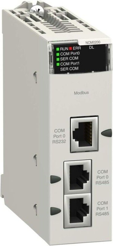 Schneider Bmxnom0200 Serielles Bus-Schnittstellenmodul Rs485 Rs232 Modbus Ascii 2 Kanäle