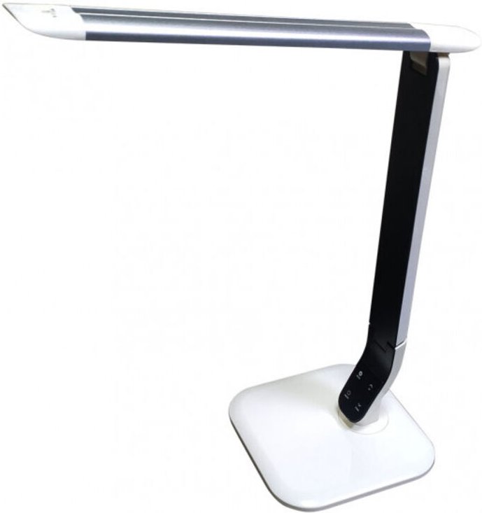 Fabrilamp - euclasa gelenkleuchte 10w 800lm weiss/silber 3000-4000-6000k reg.intensd 57x34x18cm