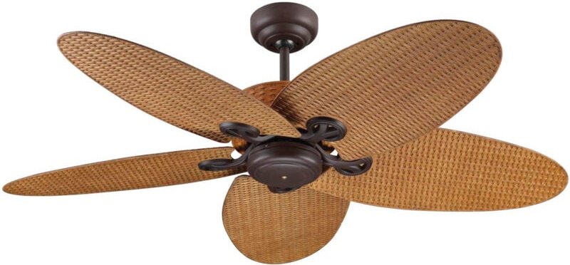 Thumbnail - Deckenventilator Fijian ii Braun mit Wandschalter