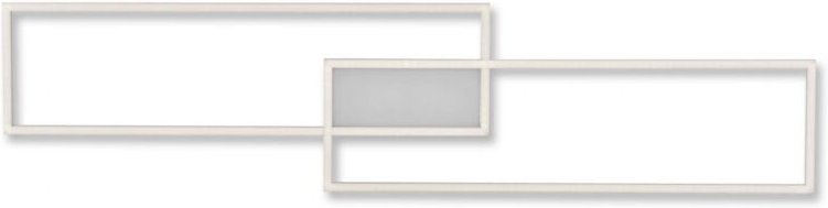 Leuchten Direkt - JustLight led cct Deckenleuchte Asmin nickel-matt 109,5 x 26 cm Deckenleuchte