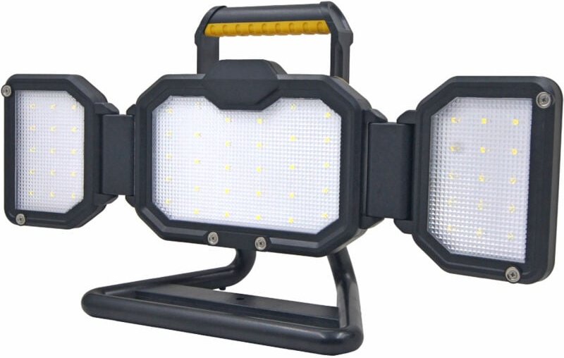 EDM - 25-W-LED-Laterne, 3 Modi, IP44, 8 Stunden Akkulaufzeit 36173