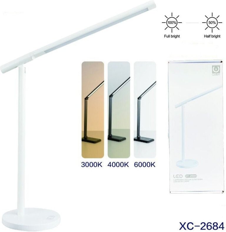 Thumbnail - Trade Shop Traesio - Trade Shop - lampada led recaricabile tabelle scrivania illumination multidirezionale DT-2684 -
