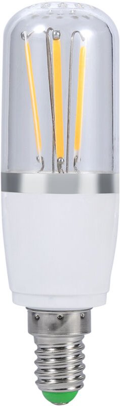 LED-Filamentlampe, E14-Schraubsockel, 12 V – Energiesparend – Hell – Für Kronleuchter – Vintage-Stil – Warmweiß – 3 W