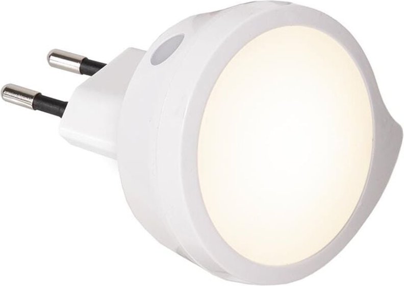 Best Season - Star Trading led Nachtlicht Functional, Für die Steckdose, 4lm, Rund, Dämmerungssensor, Warmweiß, ø 6 cm
