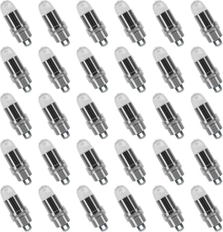 30 luci a palloncino a LED bianco caldo per lanterne di carta, decorazioni per feste di matrimonio [classe energetica A+...