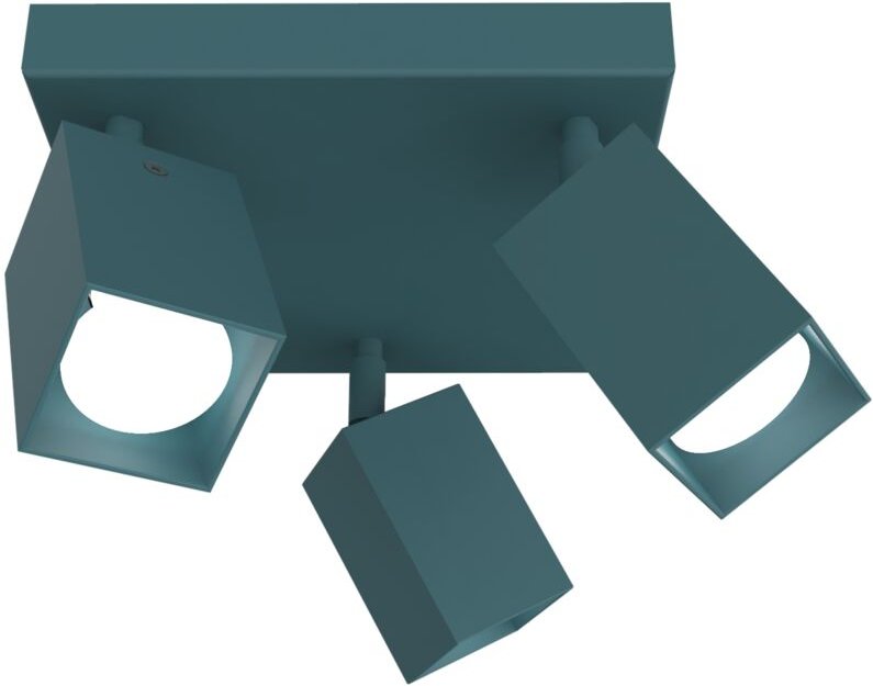 Brick q plafoniera X3 monocolore opaco