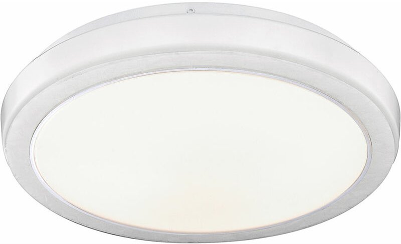 Deckenleuchte Küchenlampe marmoriert led Deckenlampe weiß, 12W 1150lm warmweiß, DxH 33,5 x 9,5 cm