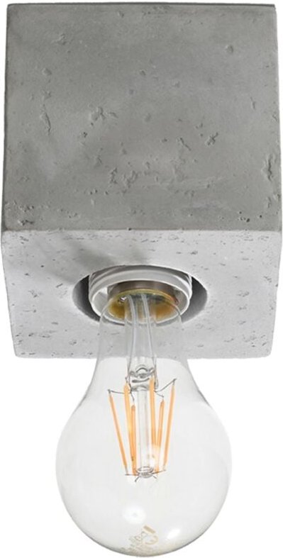 Deckenleuchte Magnum 1 E27 Grau Beton Lumilo 06.225.81