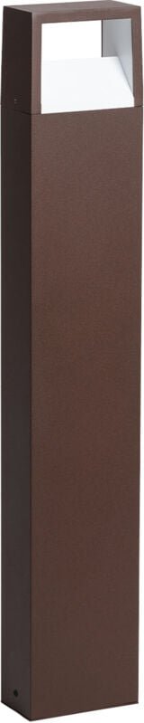 LED-Wegeleuchte 9W Oberfläche Fuß 80cm Aluminium Sheffield Rost