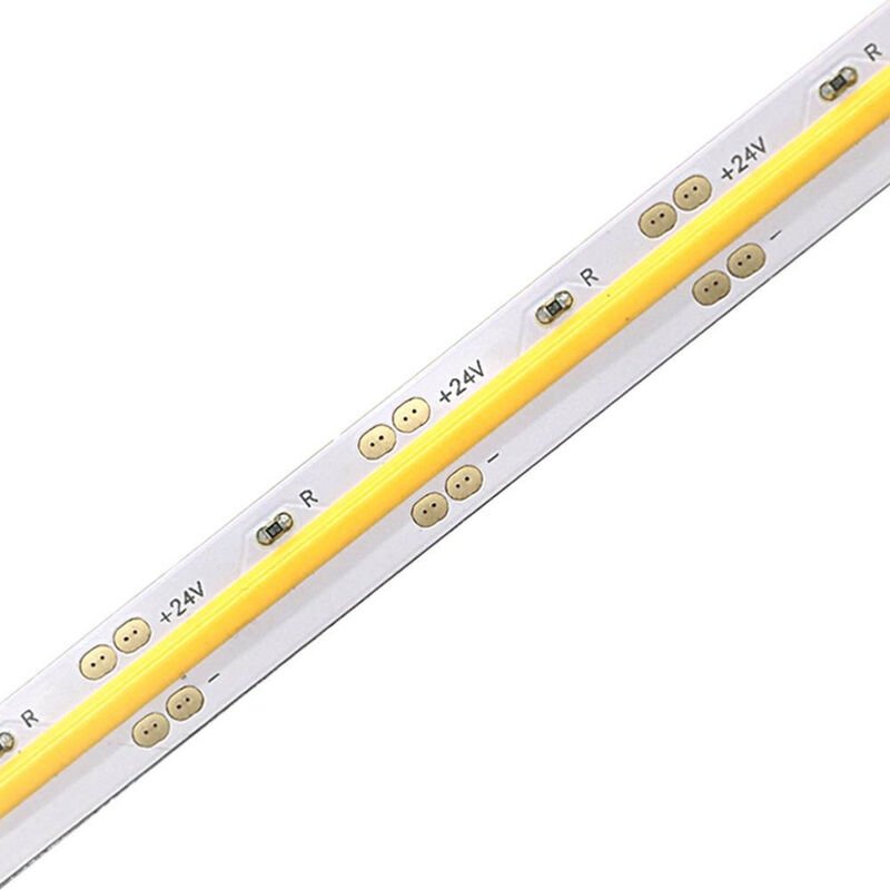 LED-Streifen 24V 15W/m SMD2640 528LED/m 3000K IP20 COB 5m