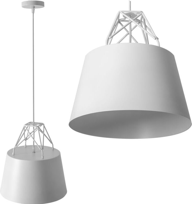 Toolight - deckenlampe metall white APP423-1CP