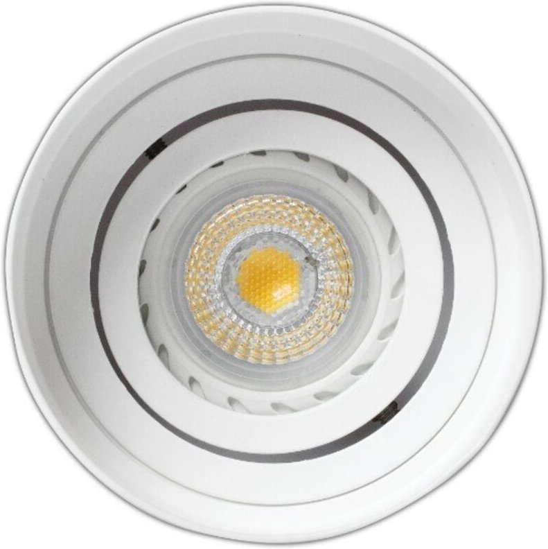 Acre Deckeneinbauleuchte verstellbar weiß rund