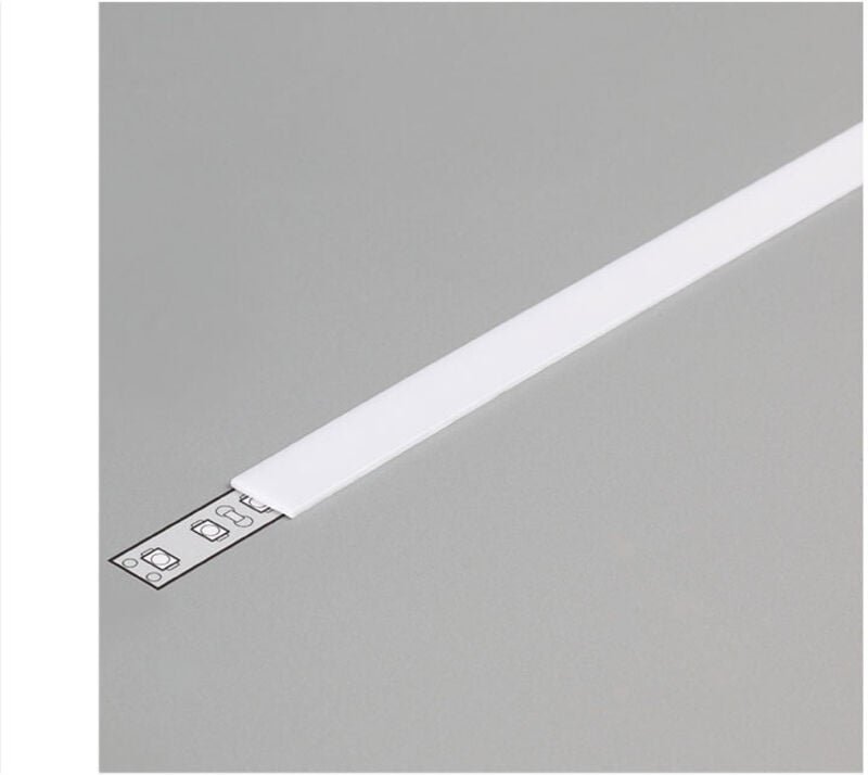 Profilsierte Diffusor-Accessoires 10,2mm - 15,4mm - 19,2mm TRANSPARENT - 15,4mm - 2000mm