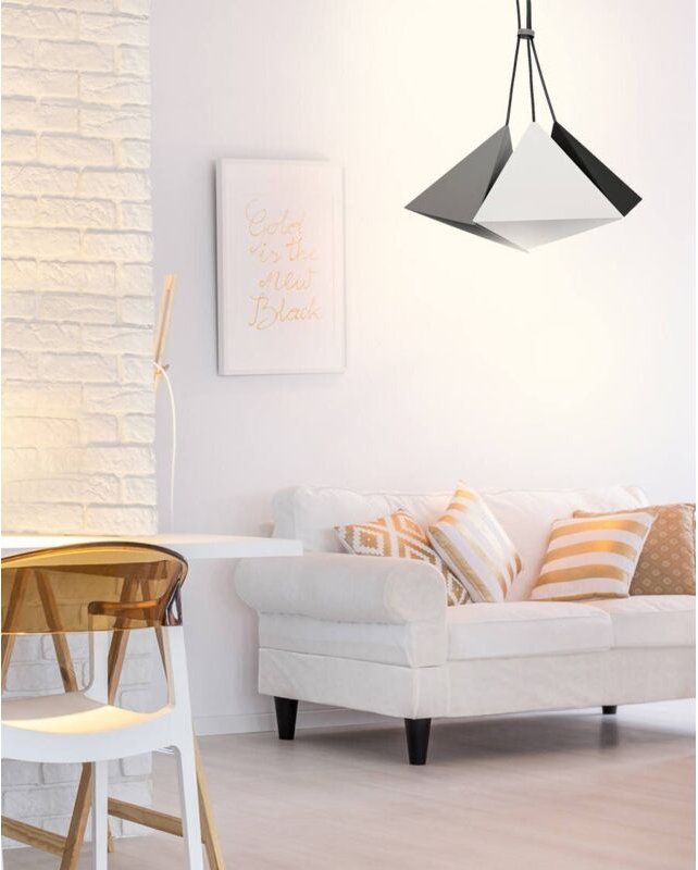 Hängelampe Rosello, Grau 29