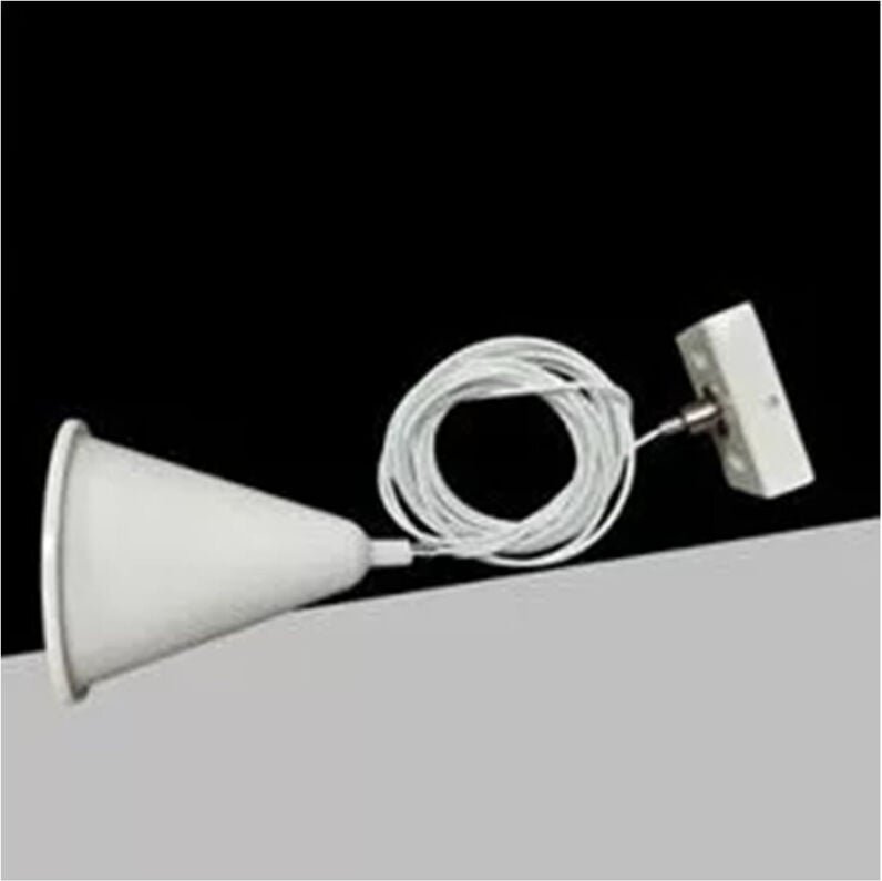 Trade Shop - CAVO FILI PER LAMPADA 3 MT ELEMENTO DI SOSPENSIONE PER BINARIO TRIFASE BIANCO GF-B3M -