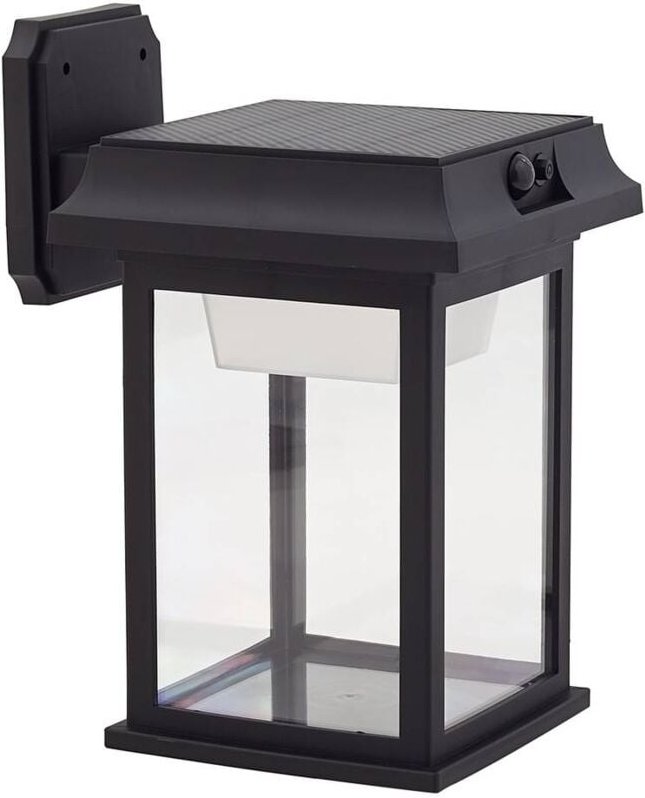Lindby - Solarleuchte außen 'Latarka' mit Bewegungsmelder von