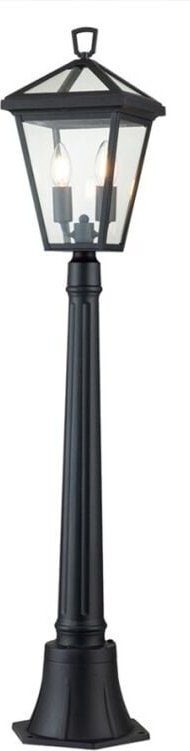 Hinkley Alford Außenpoller Museum Schwarz, IP44 - Elstead