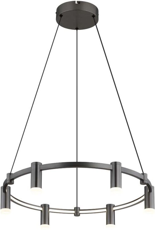 Hängeleuchte Pendelleuchte Deckenleuchte Aluminium anthrazit LED CCT D 62 cm