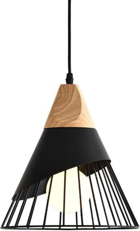 Nordische Badminton-Pendelleuchte, moderner LED-Kronleuchter aus Massivholz, Deckenleuchte für Wohnzimmer, Esszimmer, Ar...