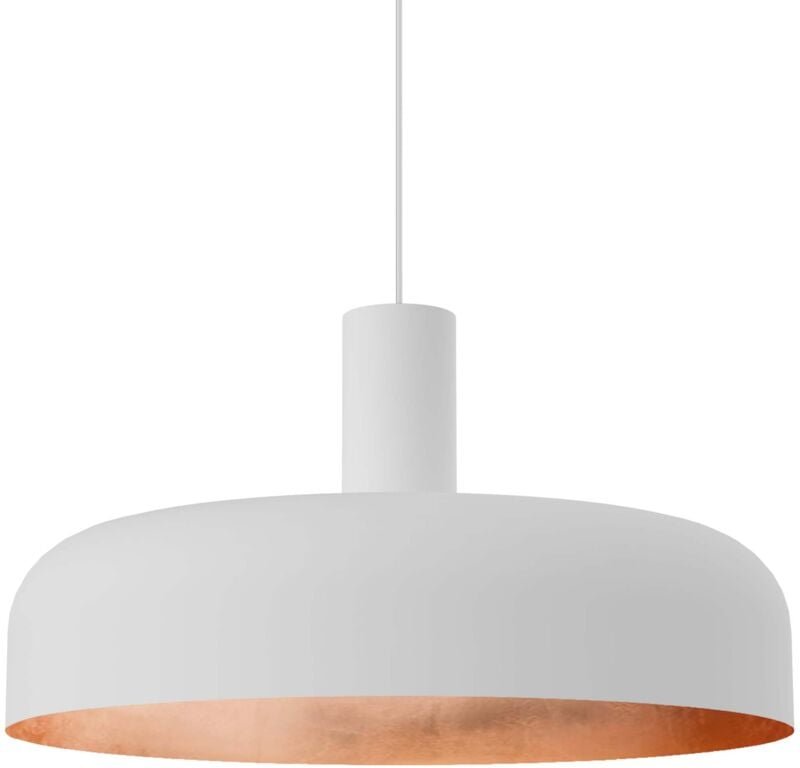 Lumicom - nadir sospensione bianco foglia