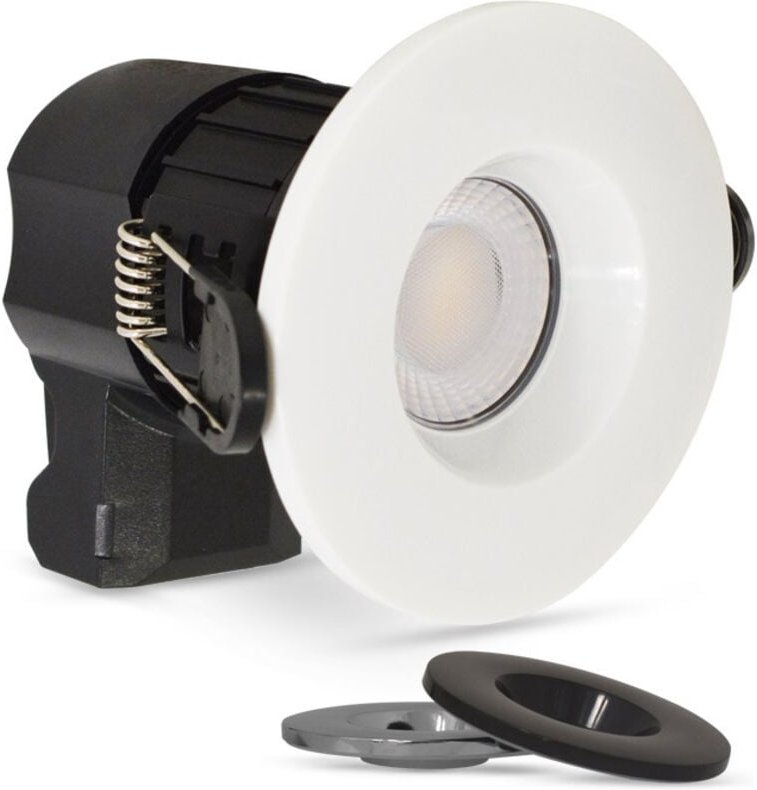 Eingebaute LED-Spots CCT + BBC FIXE CHROMA Ø88 x 64mm Bohrungsdurchmesser 68mm - 6W - 480-540-510 Lm - Dimmbar