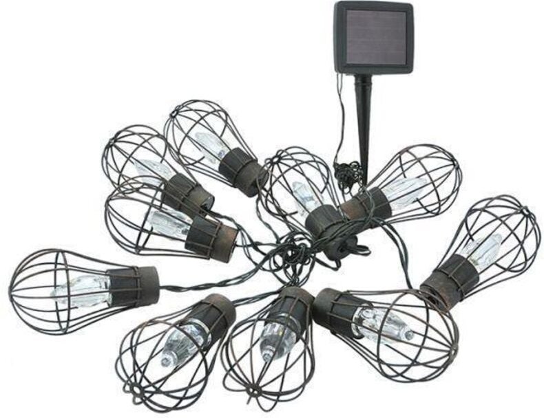 Solar LED Gartengirlande Goldlux 311542