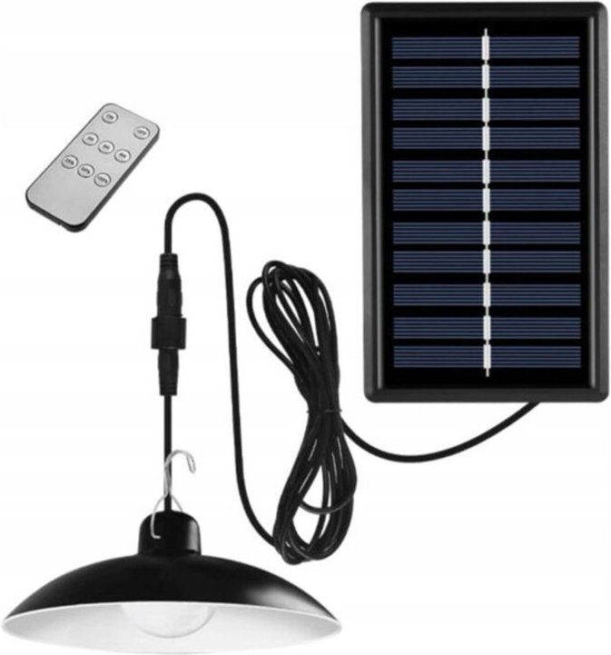 Solar Straßenlaterne mit Fernbedienung, Kronleuchter, rund