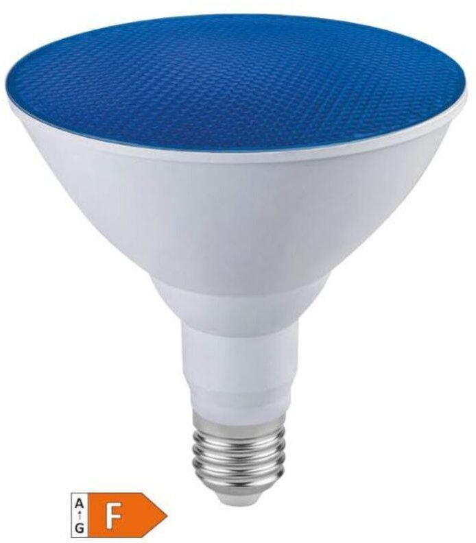 GSC - LED-Glühbirne PAR38 18W E27 blau IP65