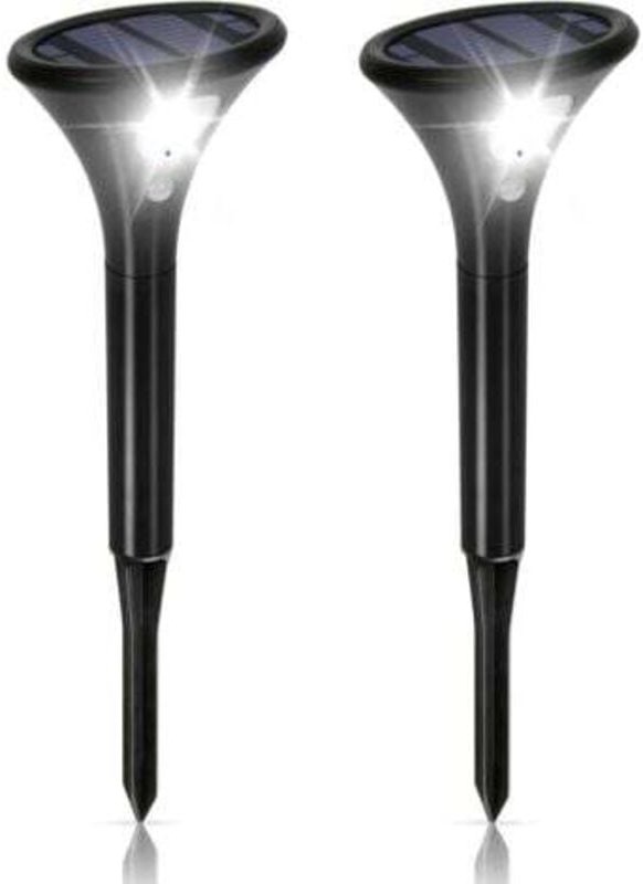 Leistungsstarkes Solarlicht für den Außenbereich, 2er-Pack Solarbeleuchtung für den Außenbereich, wasserdicht, IP65, Sic...