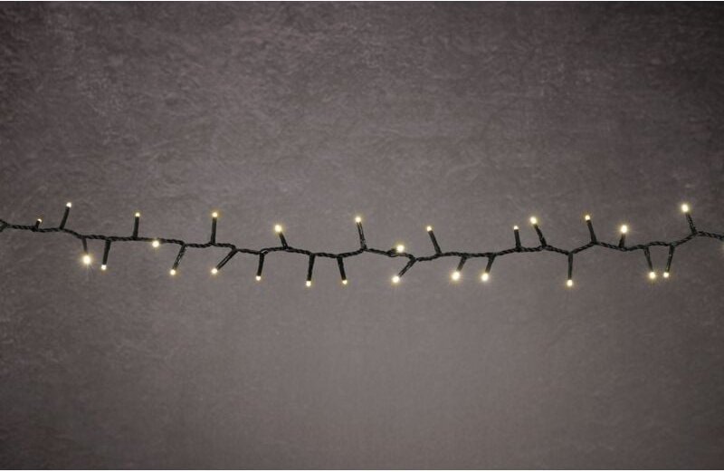 LED-Lichterkette Premium Außen 10,7 m warmweiß-grün mit Timer, Dimmer Lichterketten - Trendline