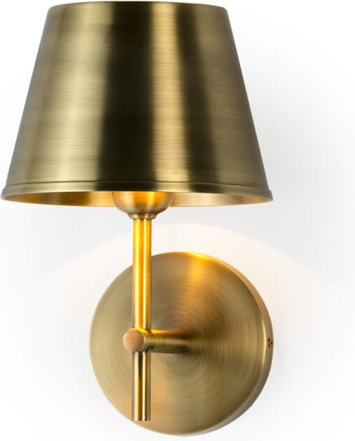 Wandleuchte 18X18X26 Goldenes Metall