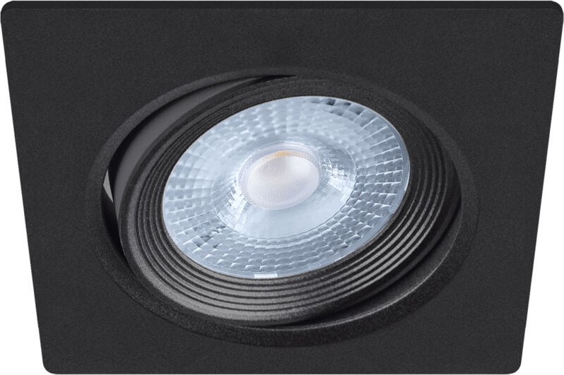 MONI LED D 5W 4000K quadratische Spot-Deckenleuchte schwarz