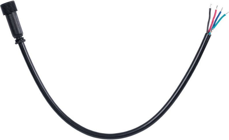 Wasserdichter Buchsenstecker für RGB LED-Leuchten - 4 Polig - 20