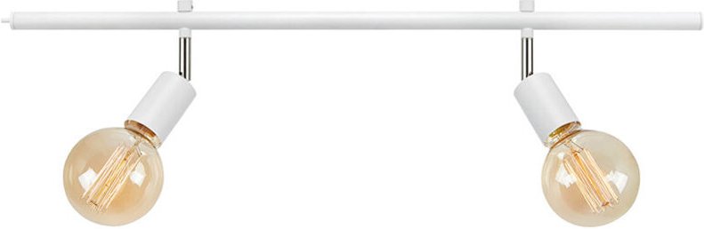 Markslojd - expand Twin Spot 2 Licht 70cm E27 Zylinder Weiß